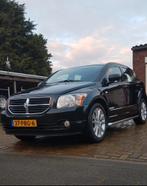 Dodge Caliber 2.0 2011 Zwart, trekhaak,Lm-velgen,side bars, Auto's, Dodge, Origineel Nederlands, Te koop, 5 stoelen, Benzine