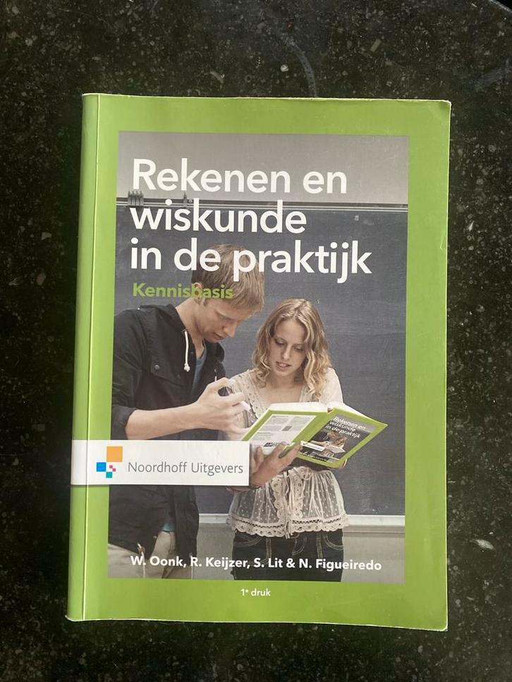 Rekenen en Wiskunde in de Praktijk - Kennisbasis, Boeken, Studieboeken en Cursussen, Zo goed als nieuw, MBO, Ophalen of Verzenden