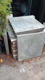 Tegels 50x50 Gratis, Tuin en Terras, Tegels en Klinkers, Ophalen, Gebruikt, 10 m² of meer, Beton