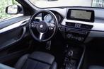 BMW X1 SDrive18i High Executive M Sport Autom Leder/Alcantar, 136 pk, Zwart, Bedrijf, 3 cilinders
