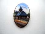 Vintage speld/broche  Banneux, Overige materialen, 4 tot 7 cm, Verzenden, Zo goed als nieuw