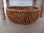 Grote ovale stevige oude mand zeegras met 2 handvaten, Huis en Inrichting, Woonaccessoires | Schalen en Manden, Overige materialen