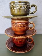 Vintage kop en schotels Granit, Ophalen of Verzenden, Zo goed als nieuw, Overige stijlen, Kop(pen) en/of Schotel(s)