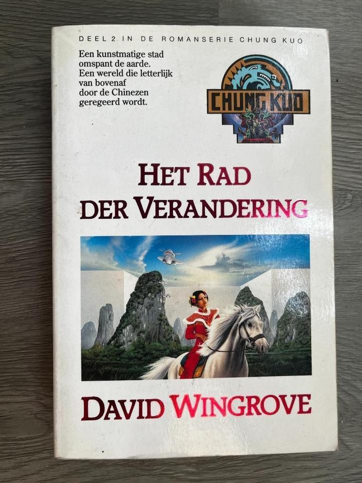 3x boeken van david wingrove uit de chung kuo serie, Boeken, Science fiction, Gelezen, Ophalen of Verzenden