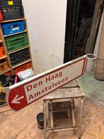 Verkeer richting bord, Ophalen, Zo goed als nieuw, Reclamebord