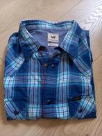 Lee Overhemd Maat Large Blauw Levi's Wrangler, Ophalen of Verzenden, Gedragen, Blauw, Halswijdte 41/42 (L)