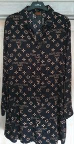 Louis Vuiton lange blouse/jurk mt XL nieuw, Nieuw, Maat 42/44 (L), Ophalen of Verzenden, Zwart