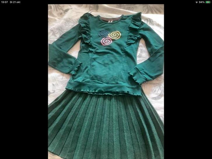B.Nosy setje Rokje en shirtje , nieuw staat , 128/134, Kinderen en Baby's, Kinderkleding | Maat 128, Zo goed als nieuw, Meisje