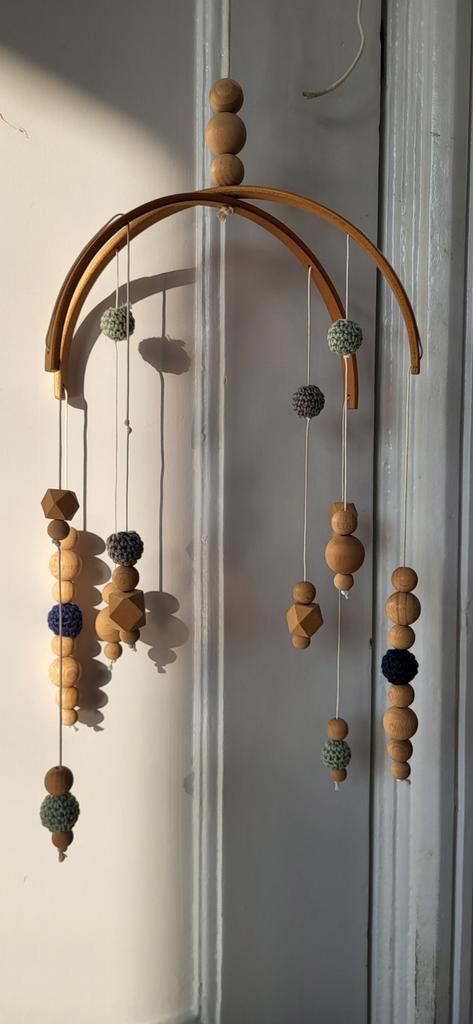 Frank & Fischer houten Mobielhouder voor Box/Bed, Kinderen en Baby's, Kinderkamer | Inrichting en Decoratie, Zo goed als nieuw