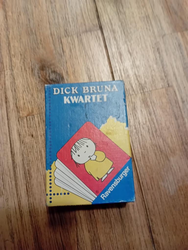 Mooi Dick Bruna Kwartet - Ravensburger, Verzamelen, Speelkaarten, Jokers en Kwartetten, Ophalen of Verzenden, Gebruikt, Kwartet(ten)
