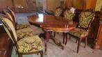 Barok eetkamer tafel met 6stoelen, Ophalen