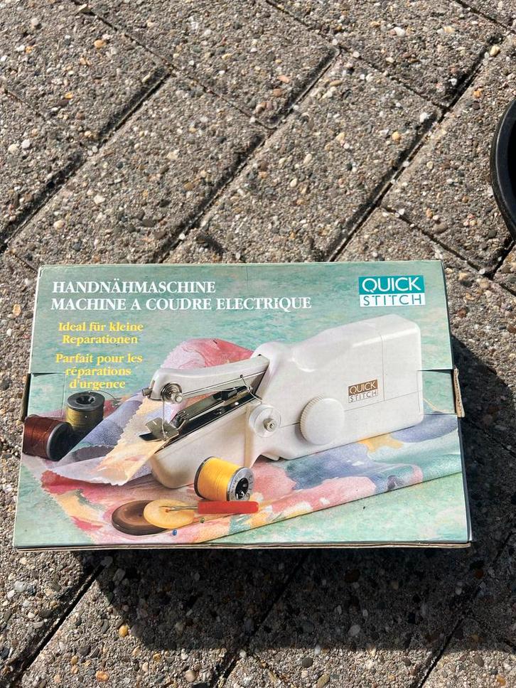 Quick Stitch Handnaaimachine, Hobby en Vrije tijd, Naaimachines en Toebehoren, Zo goed als nieuw, Naaimachine, Overige merken