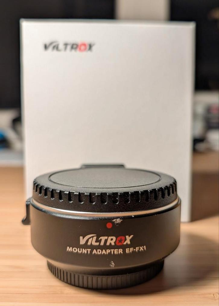 Viltrox EF-FX1 Adapter - Canon EF naar Fujifilm X, Audio, Tv en Foto, Fotografie | Lenzen en Objectieven, Ophalen of Verzenden