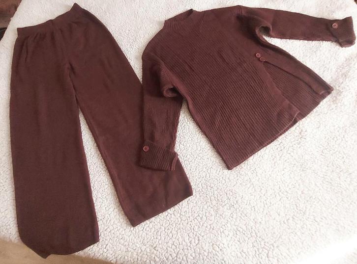 Huispak/Relaxpak M (chocoladebruin) wollig, Kleding | Dames, Huispakken, Nieuw, Maat 42/44 (L), Bruin, Ophalen of Verzenden