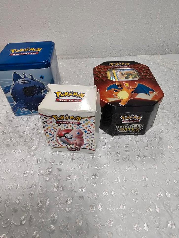 Pokémon Trading Card Game Blikken, Verzamelen, Blikken, Ophalen of Verzenden