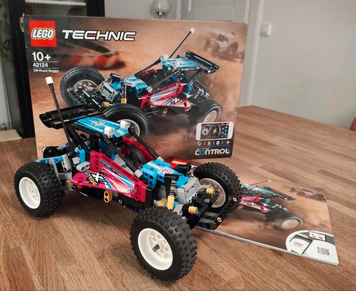 Lego Technic 42124 Off-Road Buggy, Kinderen en Baby's, Speelgoed | Duplo en Lego, Gebruikt, Lego, Complete set, Ophalen of Verzenden