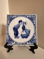 Heinen Delfts blauw tegel, Antiek en Kunst, Antiek | Wandborden en Tegels, Ophalen of Verzenden