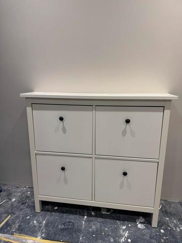 Witte Schoenenkast - Hemnes Stijl beschikbaar voor biedingen