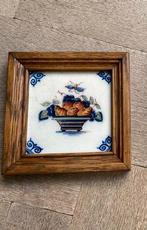 6 Oude Beschilderde Tegels - Makkum?, Antiek en Kunst, Antiek | Wandborden en Tegels, Ophalen of Verzenden