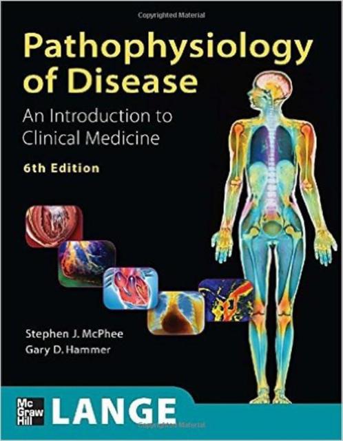 ZGAN: Pathophysiology of Disease; Stephan J.McPhee, Boeken, Studieboeken en Cursussen, Zo goed als nieuw, WO, Ophalen of Verzenden