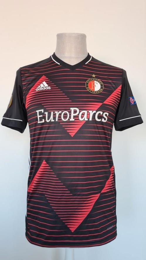 Feyenoord matchworn Europa League shirt Lutsharel Geertruida, Verzamelen, Sportartikelen en Voetbal, Zo goed als nieuw, Shirt