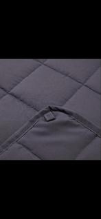 Zwaartedeken 140-200. 7 kg 7,50 euro!, Ophalen, Eenpersoons, Grijs, Deken of Dekbed