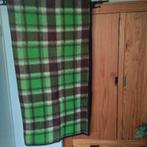 Didas wollen deken groene ruit 167 x 217 cm, Huis en Inrichting, Woonaccessoires | Plaids en Woondekens, Ophalen of Verzenden