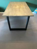 Woood eettafel 160 x 90, Huis en Inrichting, Tafels | Eettafels, Ophalen, Eikenhout, 50 tot 100 cm, Zo goed als nieuw