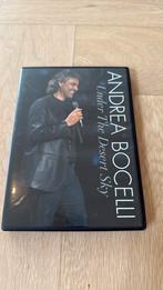 Andrea Bocelli Under The Desert Sky dvd, Alle leeftijden, Ophalen of Verzenden, Zo goed als nieuw