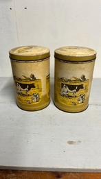 Antieke beschuitbus nog 1 beschikbaar F v/d Meulen Hallum, Ophalen of Verzenden, Gebruikt, Overige