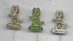 TOM POES 3 STRIP SPELDEN, Verzamelen, Speldjes, Pins en Buttons, Verzenden, Gebruikt, Merk, Speldje of Pin