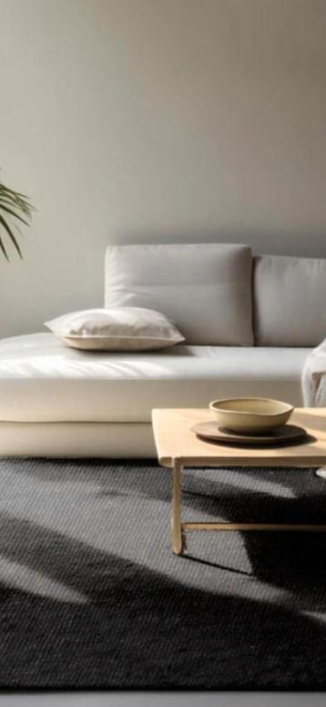Kave Home zwart jute Madelin- vloerkleed 160 x 230 NIEUW! beschikbaar voor biedingen