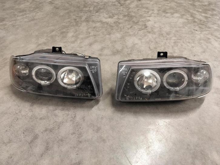 Koplampen en knipperlichten Volkswagen Polo 6n2 en Caddy 2, Auto-onderdelen, Verlichting, Volkswagen, Ophalen of Verzenden