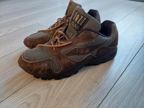Saucony trail trailrunning suède mt 41 41.5 jazz trail, Sport en Fitness, Bergsport en Wandelen, Gebruikt, Schoenen, Ophalen of Verzenden