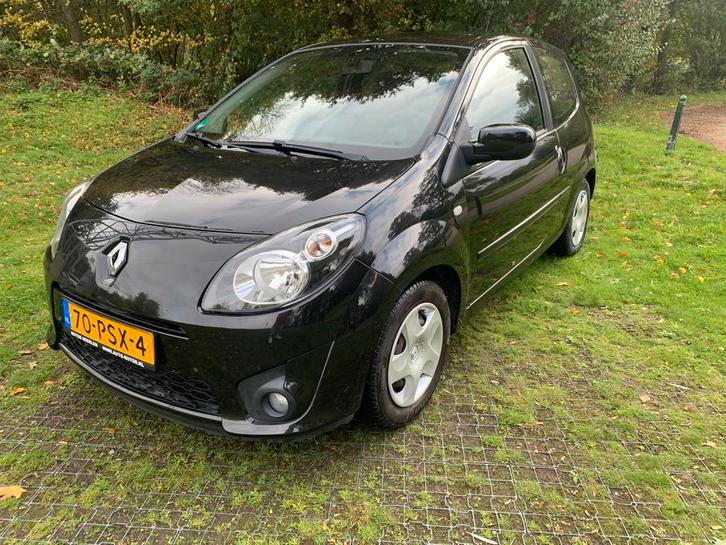 Renault Twingo 1.2 16V 2011 Zwart, Auto's, Renault, Particulier, Airbags, Airconditioning, Centrale vergrendeling, Elektrische ramen
