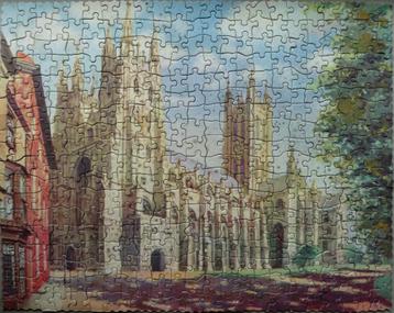 Mammoth puzzel 56: Canterbury Cathedral, ca 1935-40