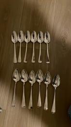 Verzilverde lepels Gero Haags lofje, Ophalen of Verzenden