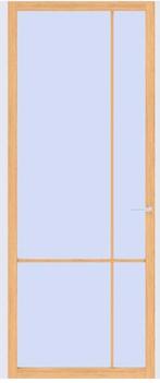 Svedex binnendeur SSL 14809, Ophalen, 80 tot 100 cm, Binnendeur, Nieuw