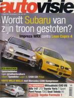 Autovisie 7 2001 : Subaru Impreza WRX - Seat Leon Cupra 4, Gelezen, Algemeen, Ophalen of Verzenden, Autovisie