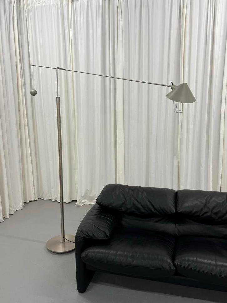 Artemide Nestore Terra XXL Vloerlamp, Huis en Inrichting, Lampen | Vloerlampen, Gebruikt, 200 cm of meer, Metaal, Ophalen