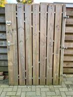 Houten Looppoort, Ophalen, 100 tot 150 cm, Zo goed als nieuw, Looppoort