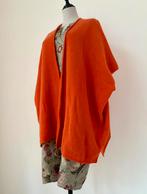Pauw (OS) twv 640,- nieuwstaat cape-vest wol /cashmere blend, Pauw, Ophalen of Verzenden, Nieuw, Oranje