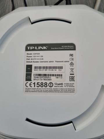 TP-Link Access Point EAP225 beschikbaar voor biedingen