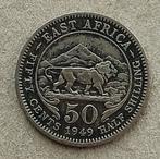 East Africa, 50 cents 1949, Ophalen of Verzenden, Overige landen, Losse munt