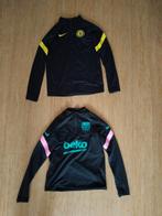Nike voetbal longsleeves Barcelona & Chelsea (junior), Maat M, Ophalen of Verzenden, Zo goed als nieuw, Trainingspak