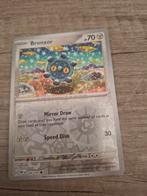 Bronzor - Obsidian Flames 144/197 - Foil Pokémonkaart, Ophalen of Verzenden, Zo goed als nieuw, Losse kaart, Foil