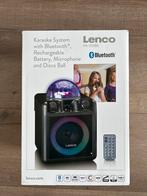 Lenco PA-051BK Karaoke Systeem - Nieuw in doos!, Audio, Tv en Foto, Karaoke-apparatuur, Ophalen of Verzenden, Nieuw, Complete set