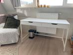 Bureau Alex van Ikea * wit * 132 x 58 * met lades, Huis en Inrichting, Ophalen, Gebruikt