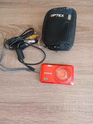 Olympus D-745 Compact Camera - Goed Onderhouden! beschikbaar voor biedingen