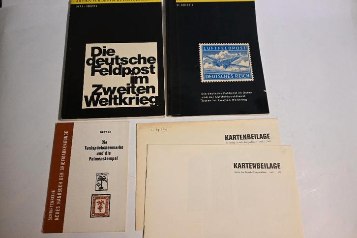 3 publicaties feldpost wehrmacht etc duitsland wo2 veldpost., Verzamelen, Militaria | Tweede Wereldoorlog, Landmacht, Boek of Tijdschrift
